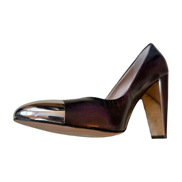 French Connection Women's Purple and Silver Footwear - Picture 4 of 6